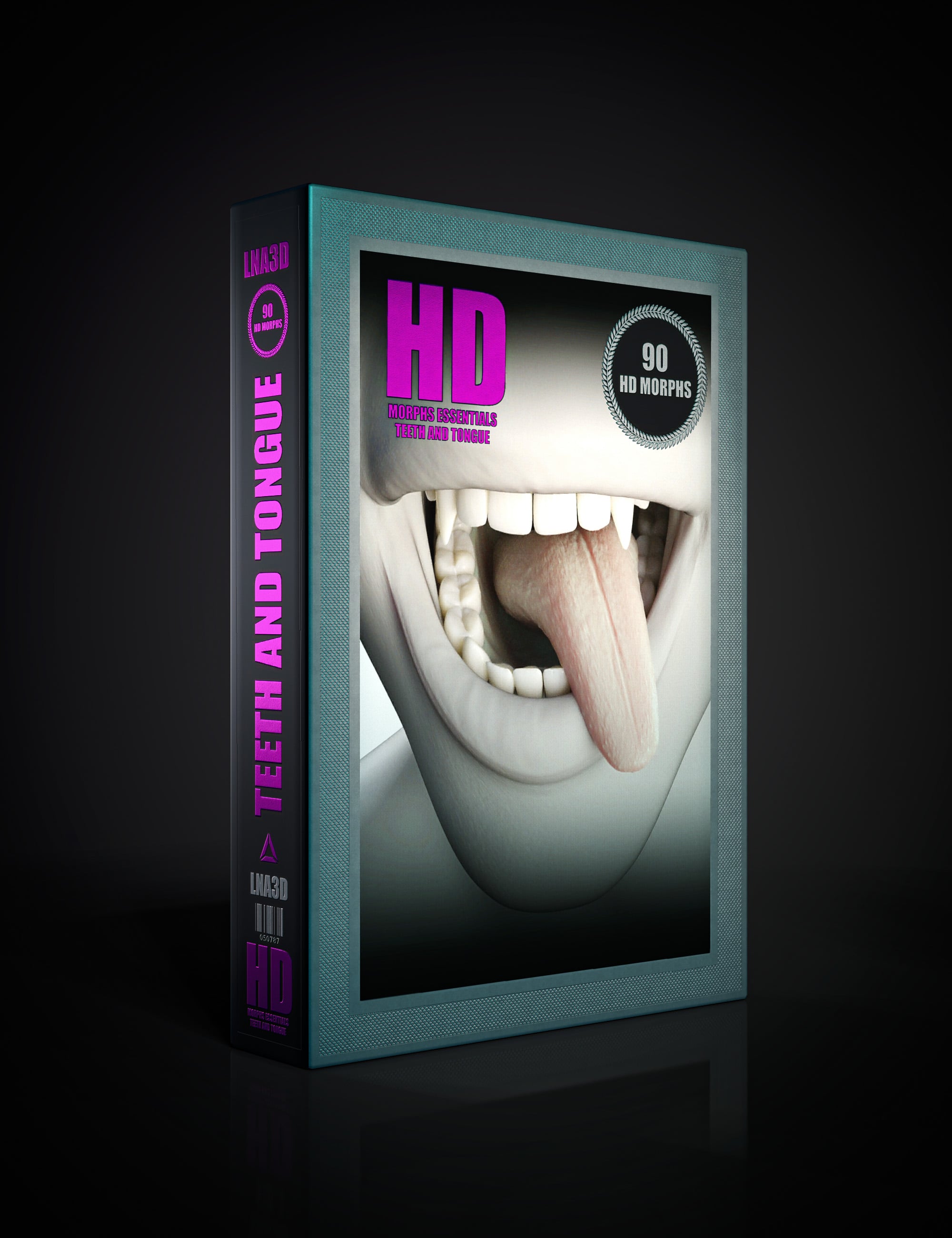 HD Essentials Teeth and Tongue for Genesis 9 by: Luthbellina, 3D Models by Daz 3D