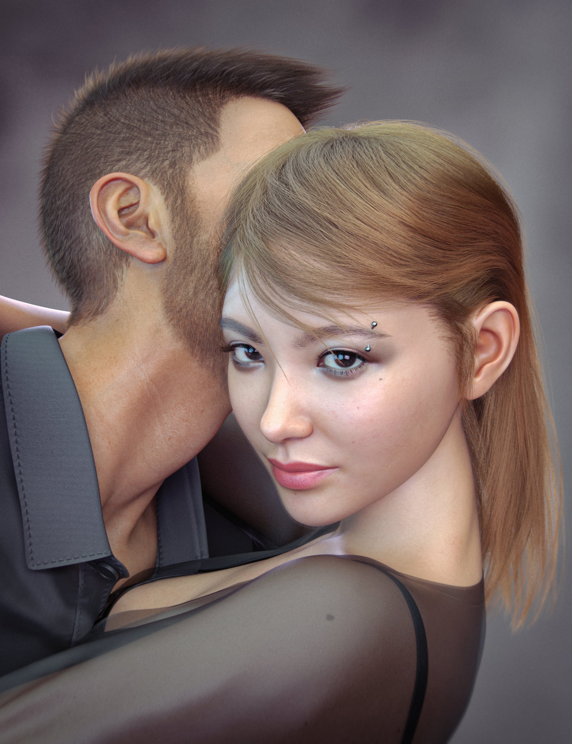 LI Strand Forge Hair for Genesis 9 by: Laticis Imagery, 3D Models by Daz 3D