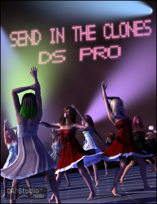 Send In The Clones DS Pro by: DraagonStorm, 3D Models by Daz 3D