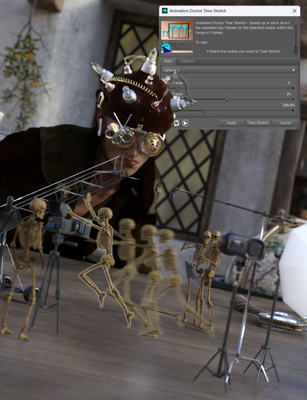 Animation Doctor - Motion Control by: RiverSoft Art, 3D Models by Daz 3D
