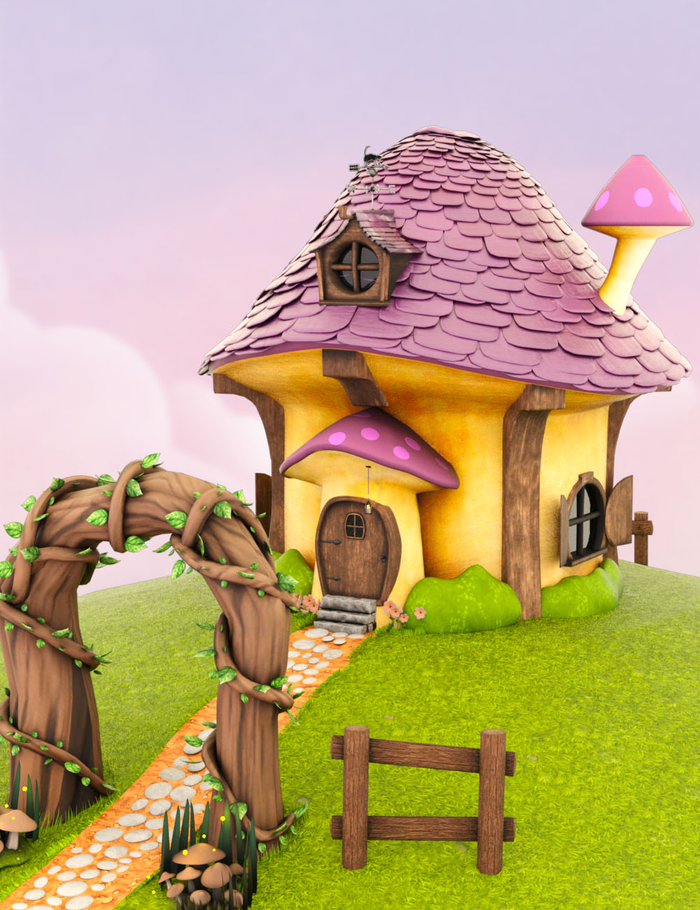 Brewberry Burrow by: Muze, 3D Models by Daz 3D