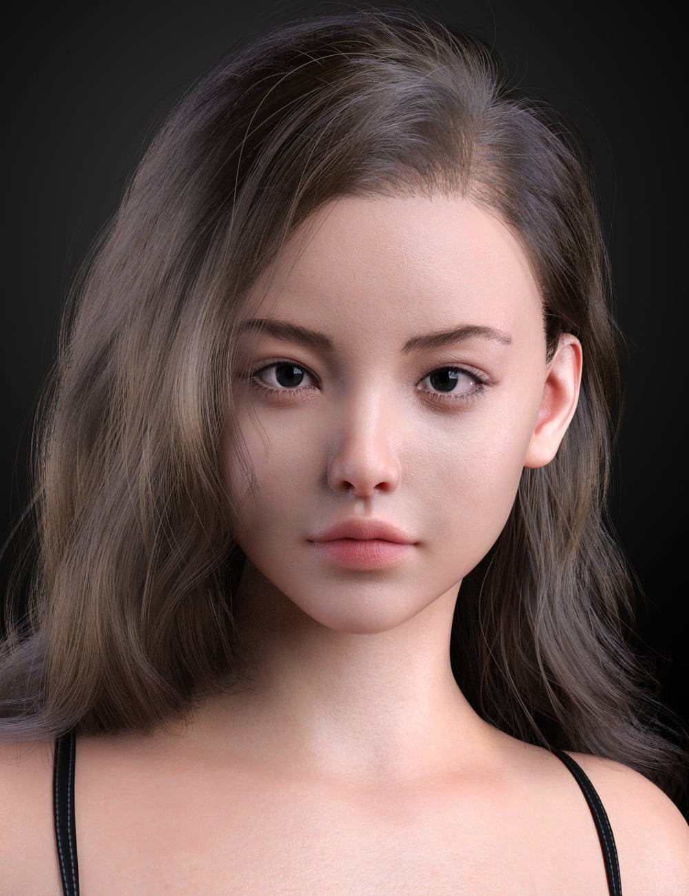 K3D Hanao for Genesis 9 by: Kelambi3D, 3D Models by Daz 3D