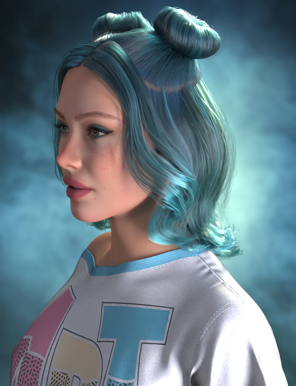 Paprika Hair Expansion by: Propschick, 3D Models by Daz 3D