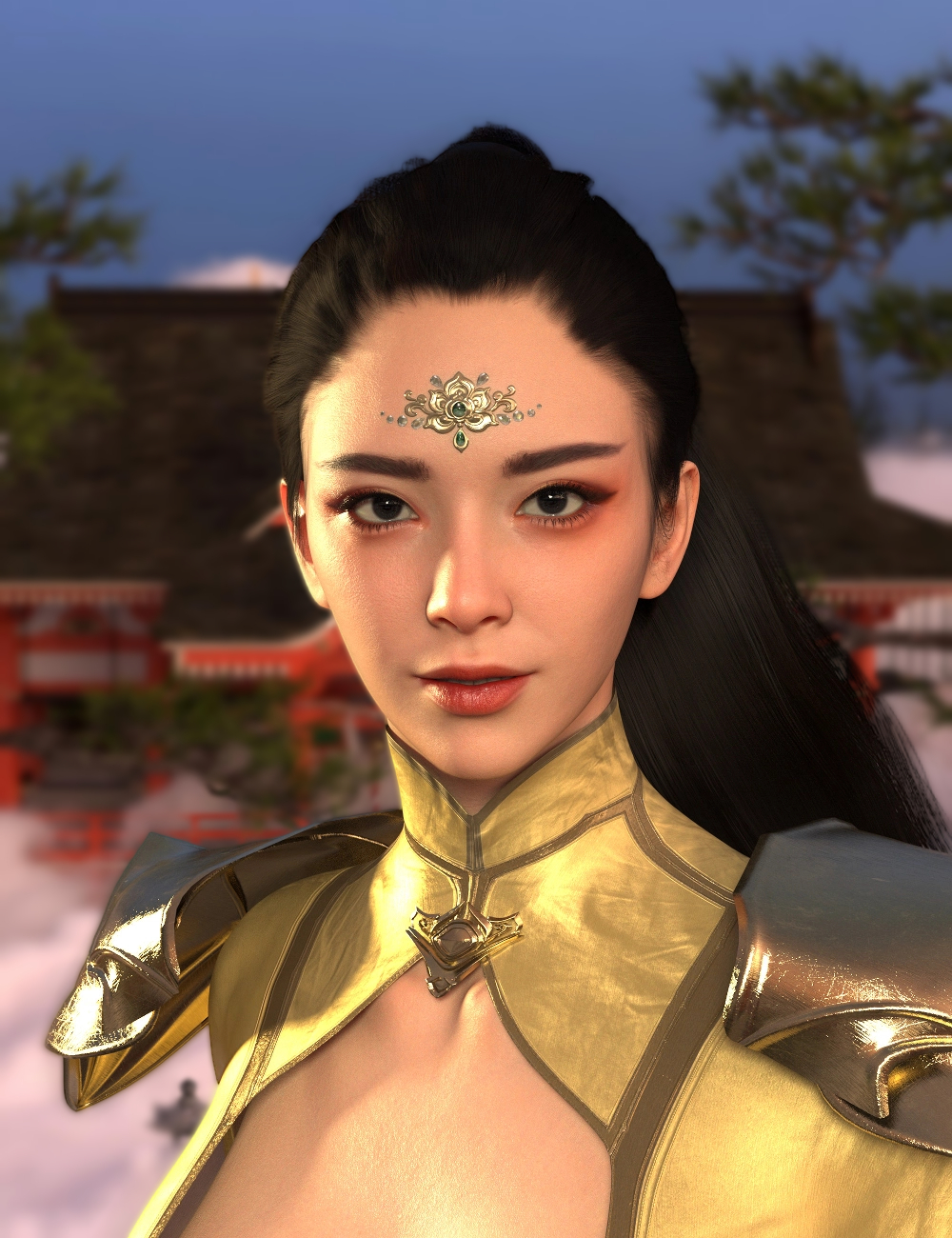 Lala Metal Cultivator HD for Genesis 9 Feminine by: Lala-Rabbit, 3D Models by Daz 3D