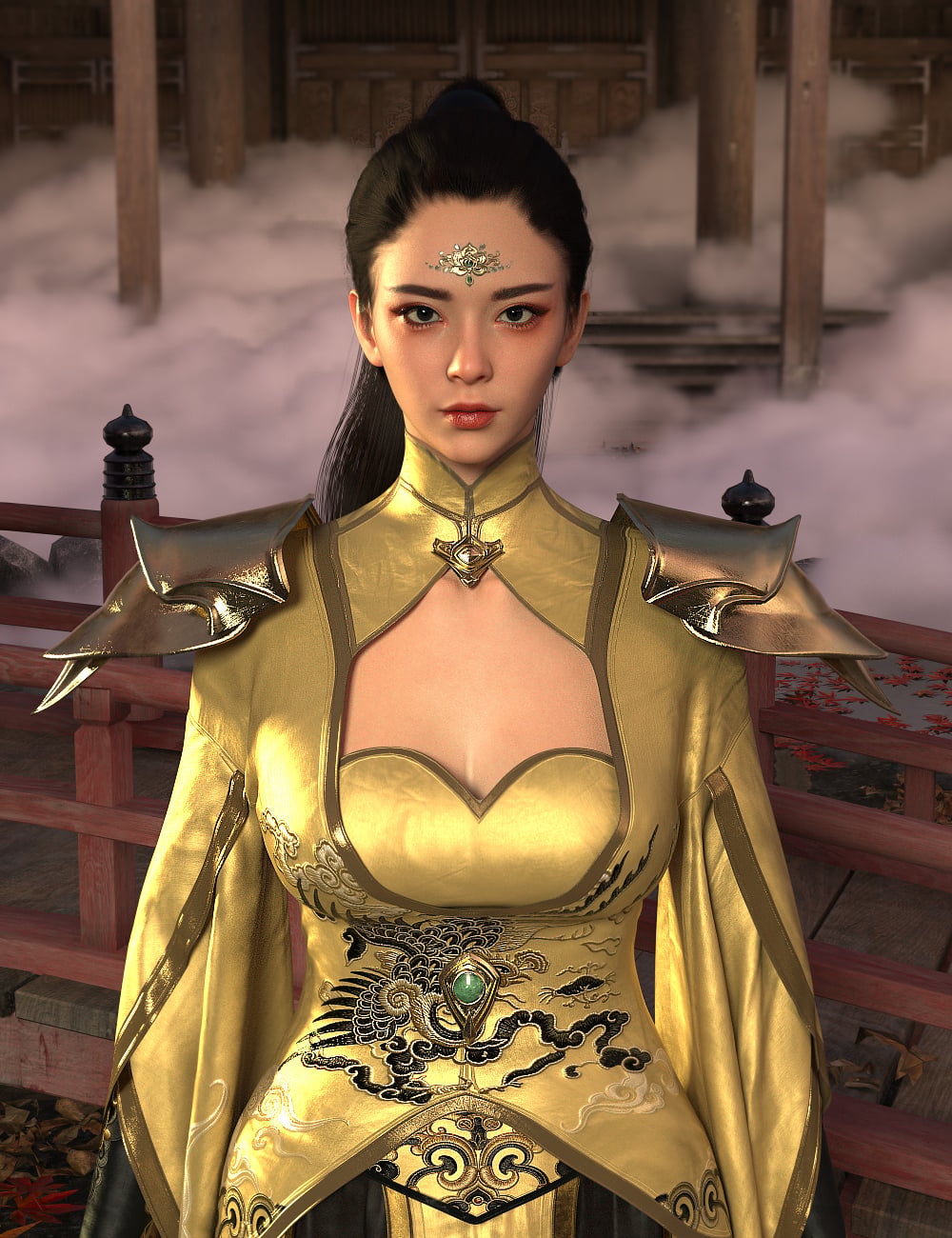 Lala Gilded Immortal Bundle for Genesis 9 by: Lala-Rabbit, 3D Models by Daz 3D