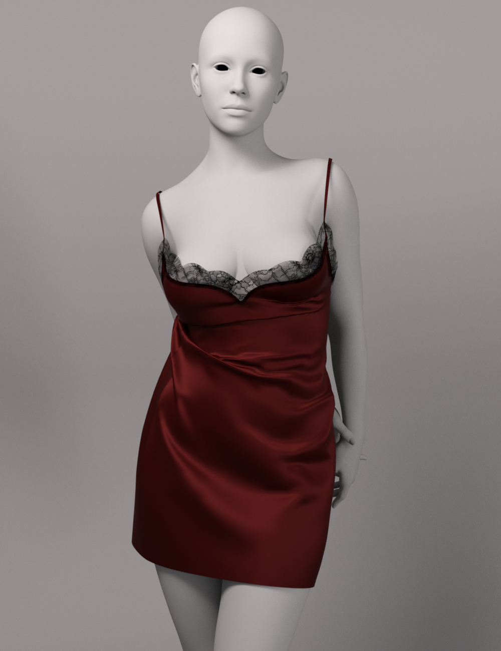 EG ARGV Slip Dress and Summer Slim-fit Clothing for Genesis 9 Bundle by: Ergou, 3D Models by Daz 3D