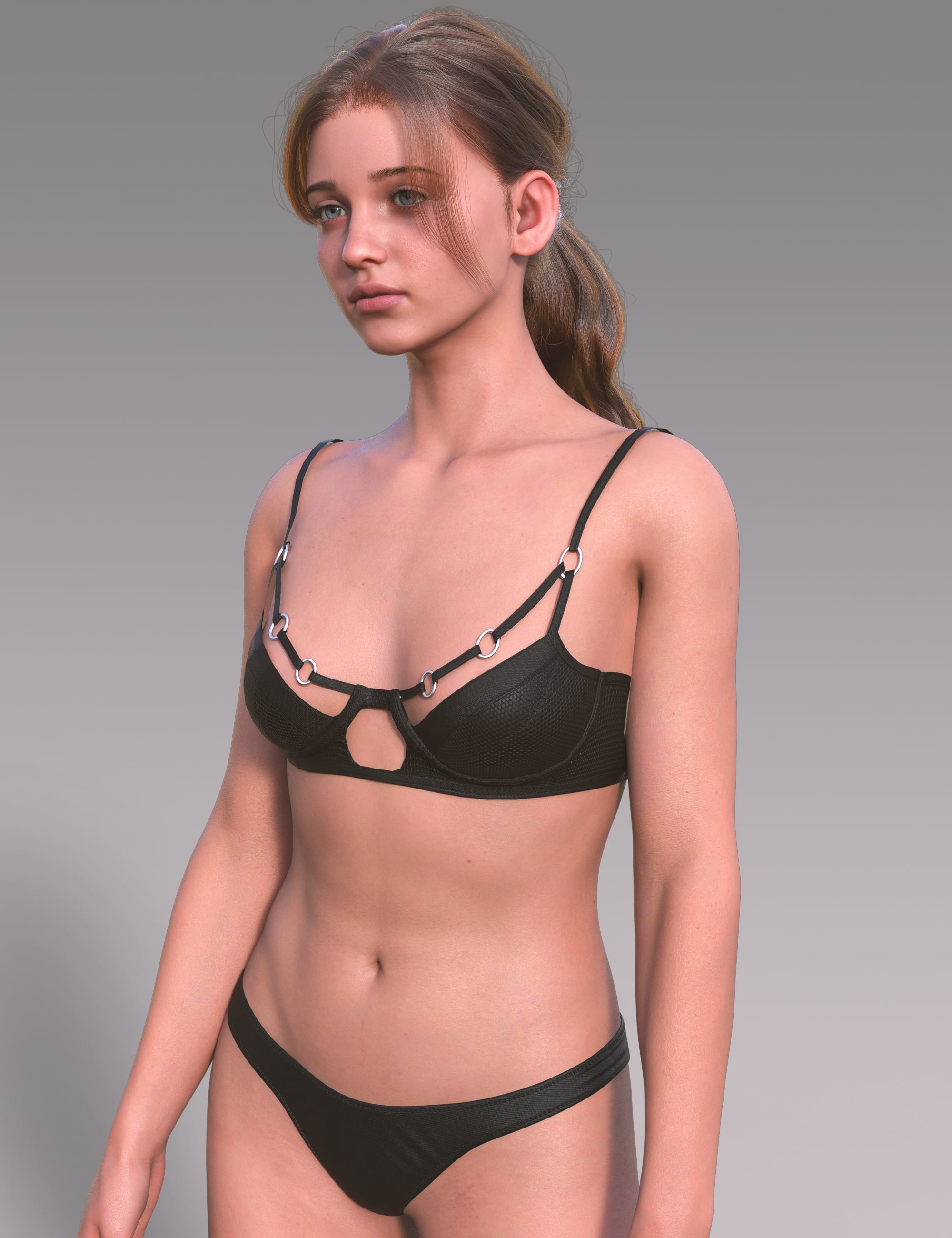 Maisha HD with Expression for Genesis 9 by: bluejaunte, 3D Models by Daz 3D