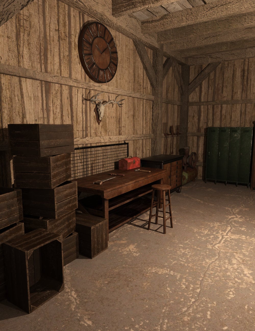 FG Outbuilding by: IronmanFugazi1968, 3D Models by Daz 3D