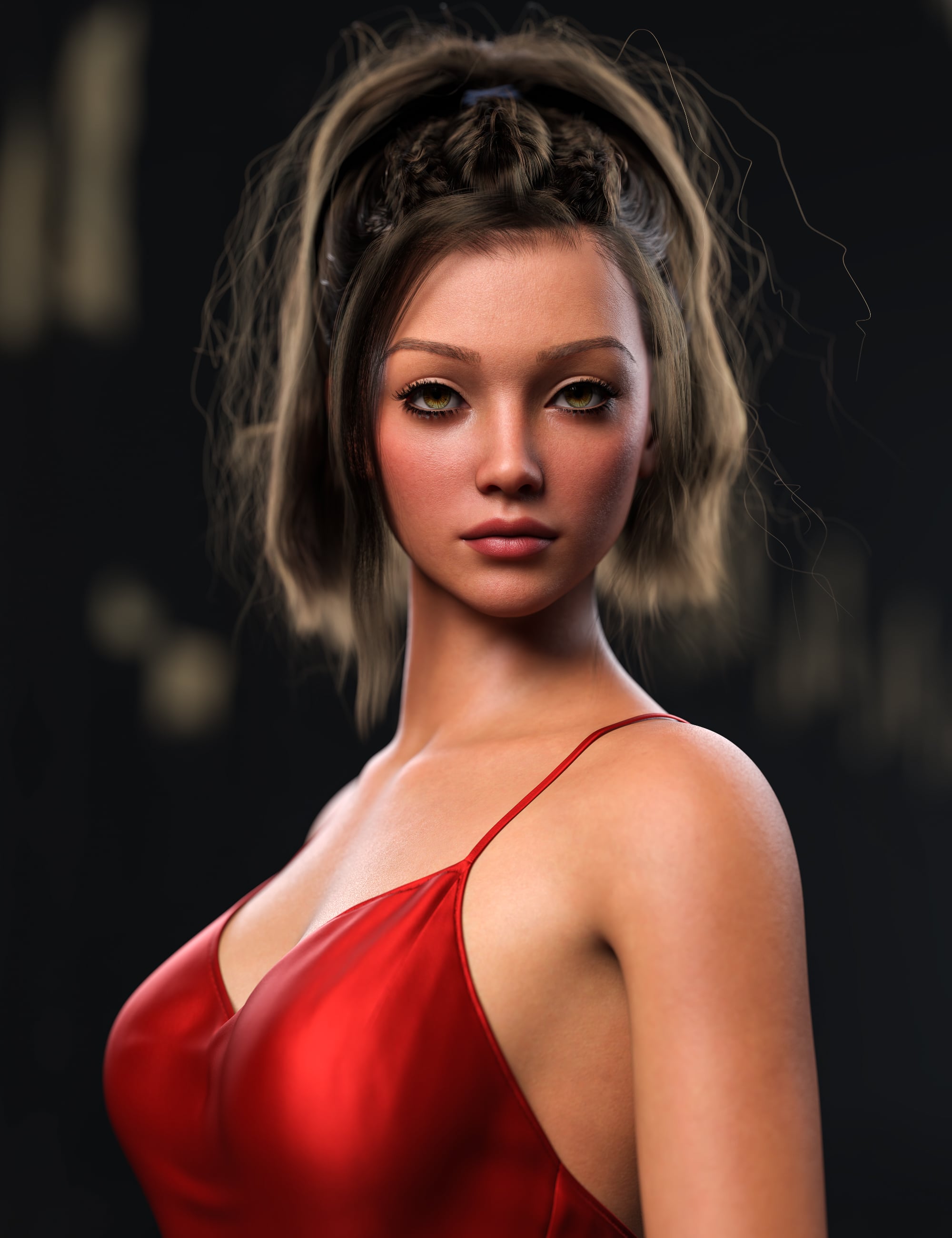 E3D BaiBara HD for Genesis 9 by: Exart3DLuxey Muses, 3D Models by Daz 3D