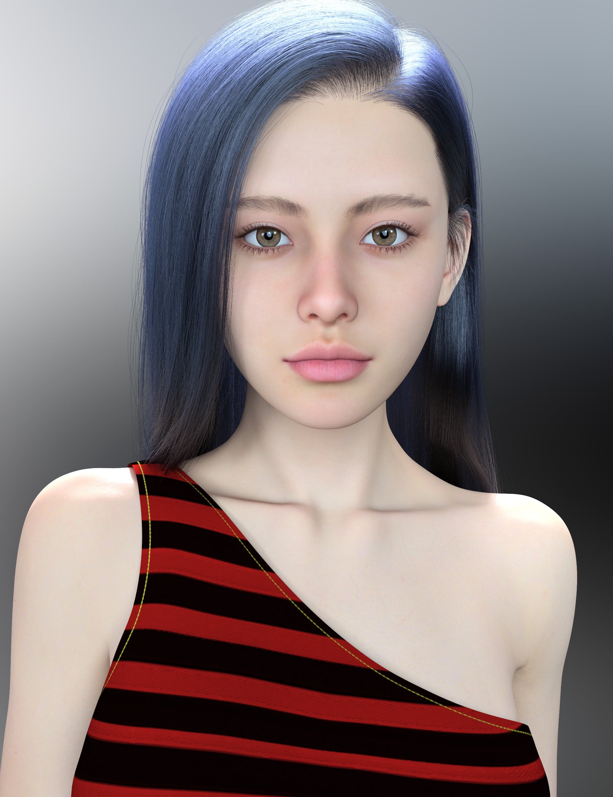 Vo Cora HD for Genesis 9 by: VOOTW, 3D Models by Daz 3D