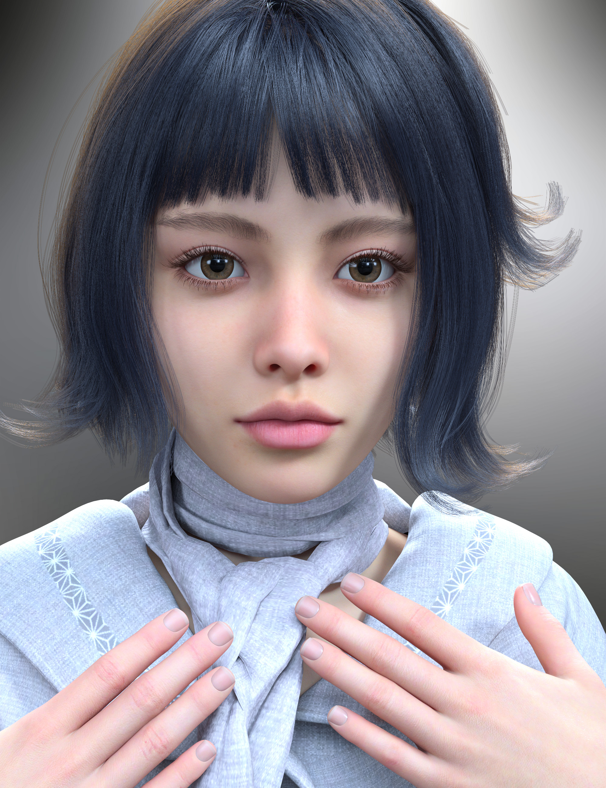 Vo Cora Young HD for Genesis 9 by: VOOTW, 3D Models by Daz 3D