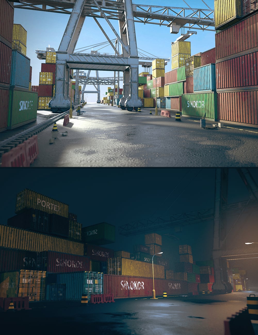 Polish Harbor Avenue by: Polish, 3D Models by Daz 3D