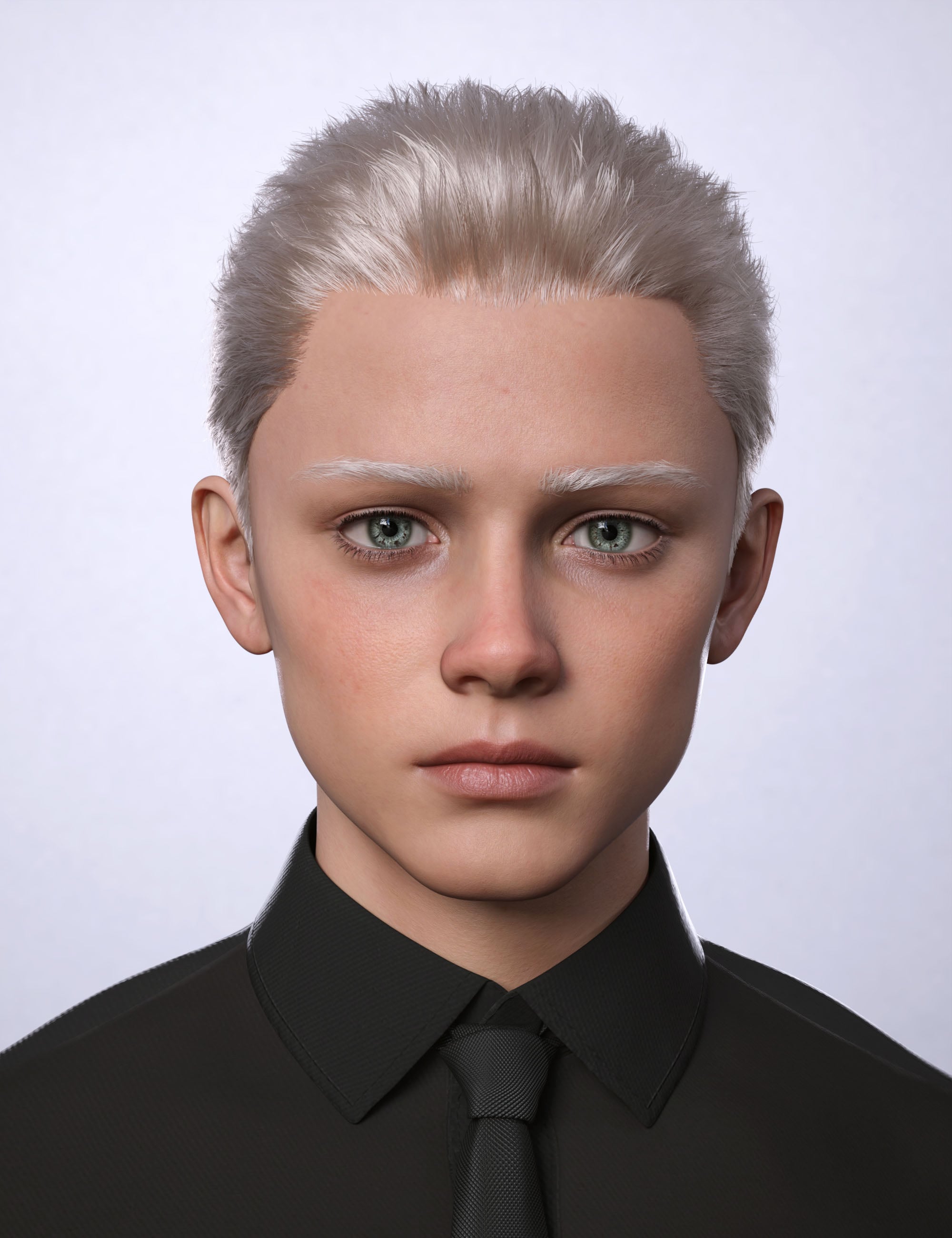AK Tapered Hair for Genesis 9 by: Art Ken, 3D Models by Daz 3D