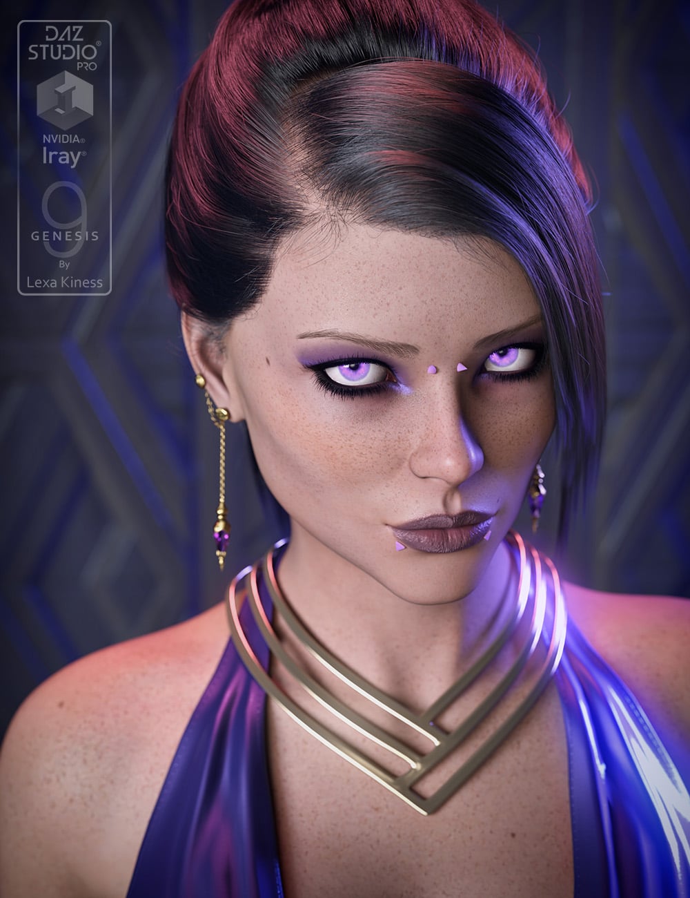 Medow HD for Genesis 9 by: Lexa Kiness, 3D Models by Daz 3D