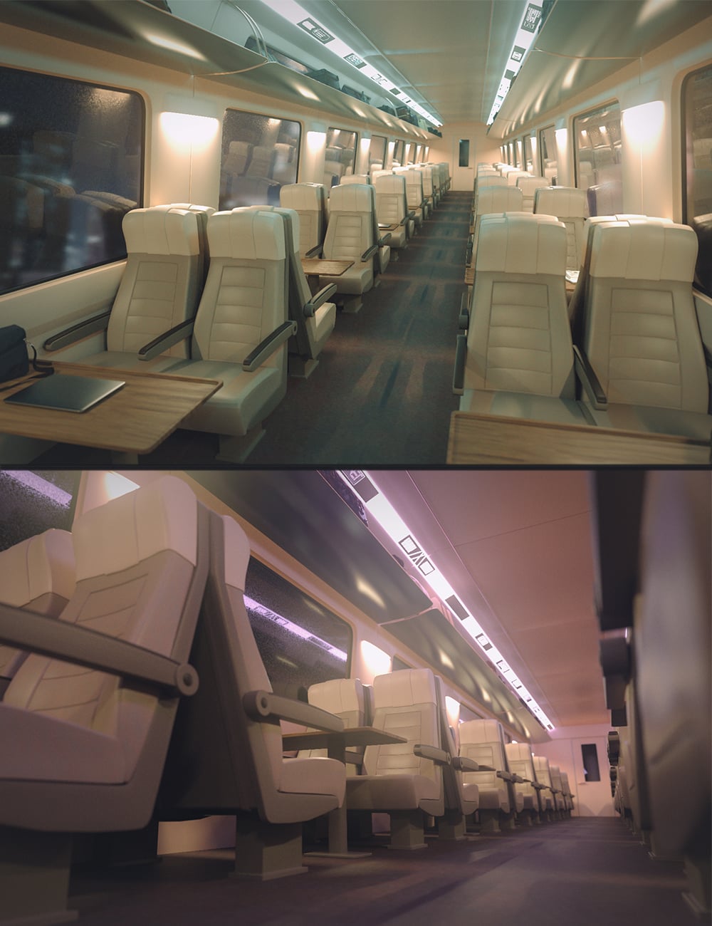 Polish Highspeed Train by: Polish, 3D Models by Daz 3D