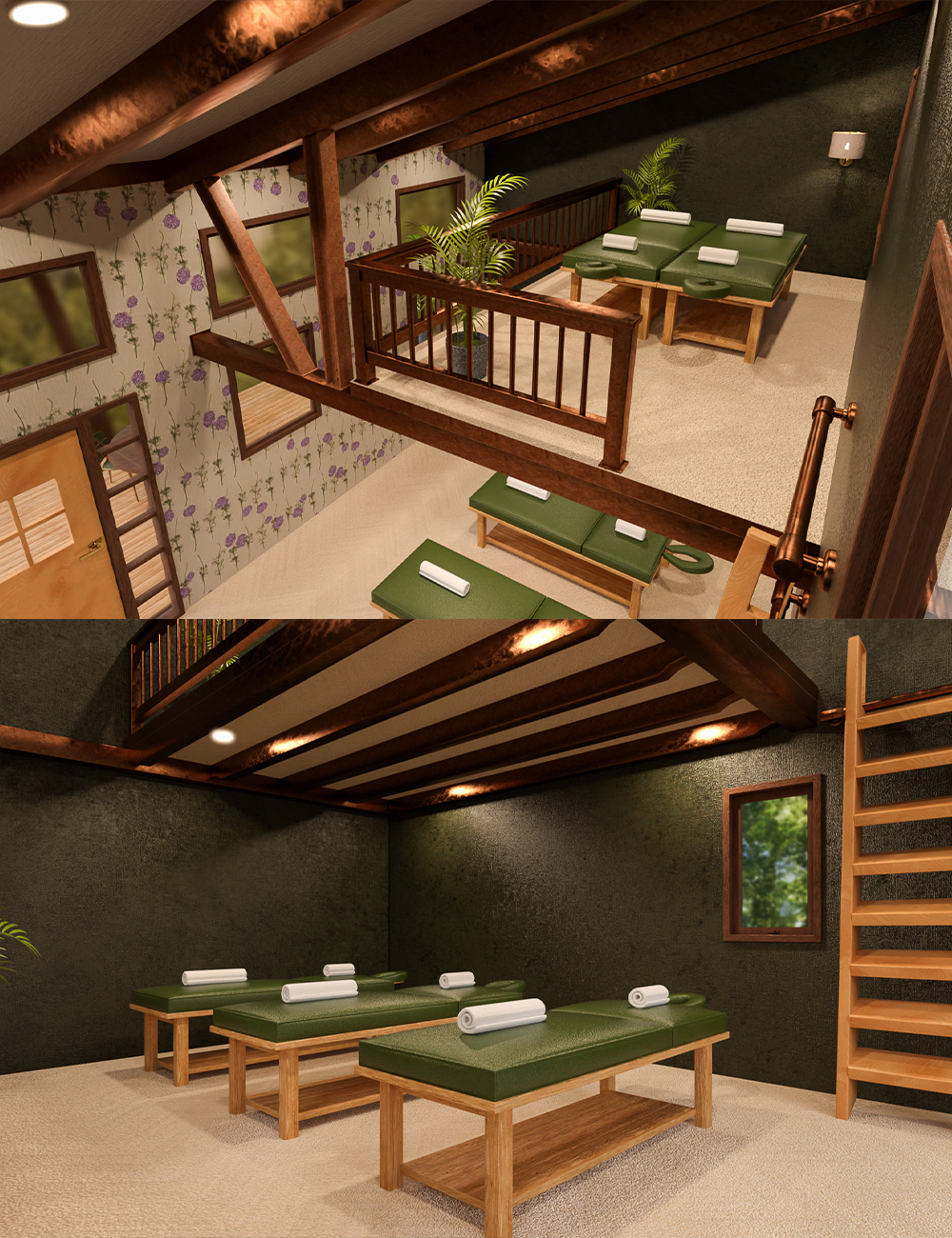 Hygge Spa by: clacydarch, 3D Models by Daz 3D