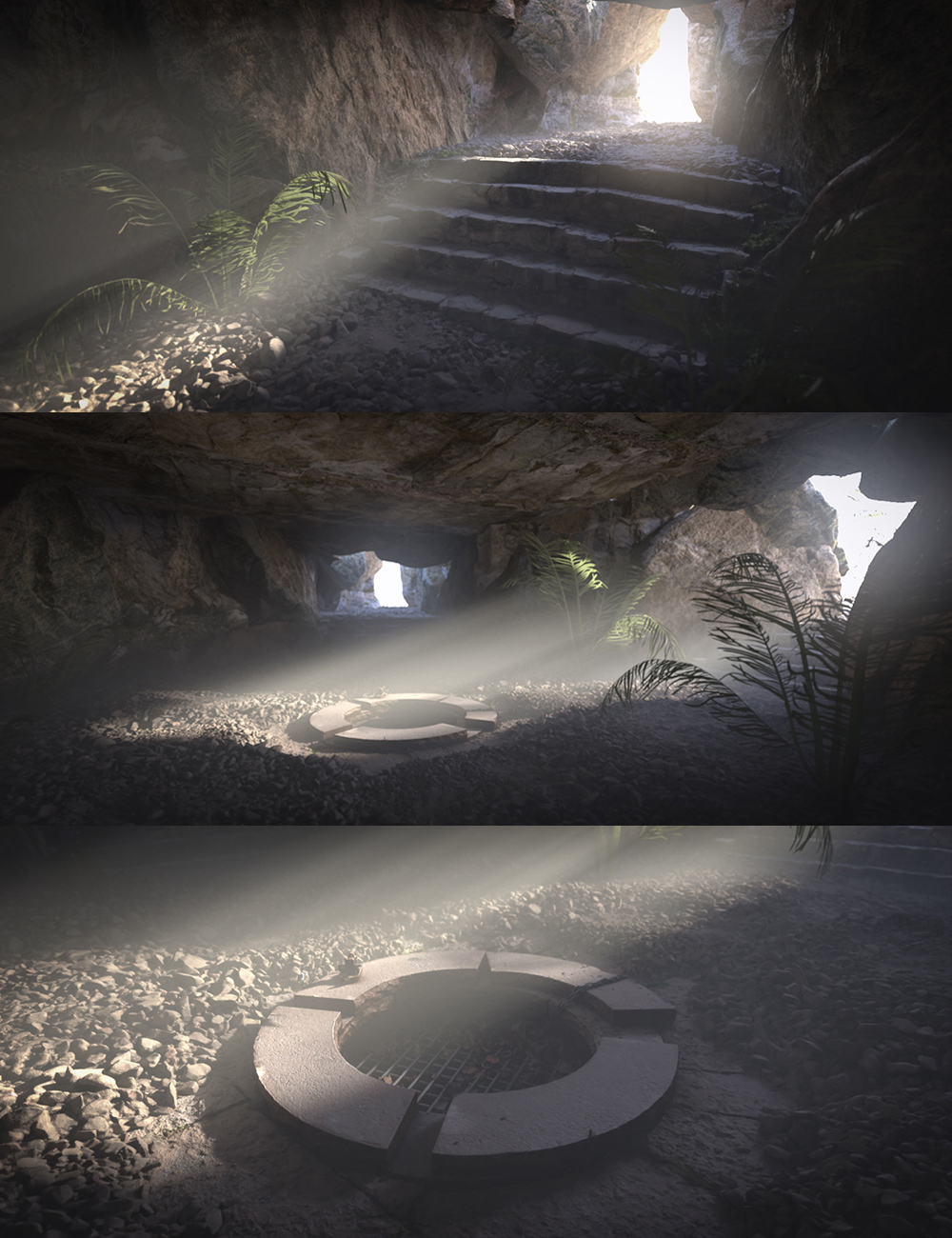 Dark Descent by: Dreamlight, 3D Models by Daz 3D