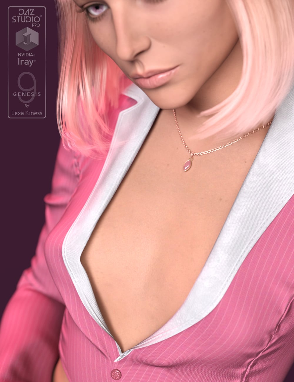 LK Chest Kit - Soft Petite for Genesis 9 - Merchant Resource by: Lexa Kiness, 3D Models by Daz 3D