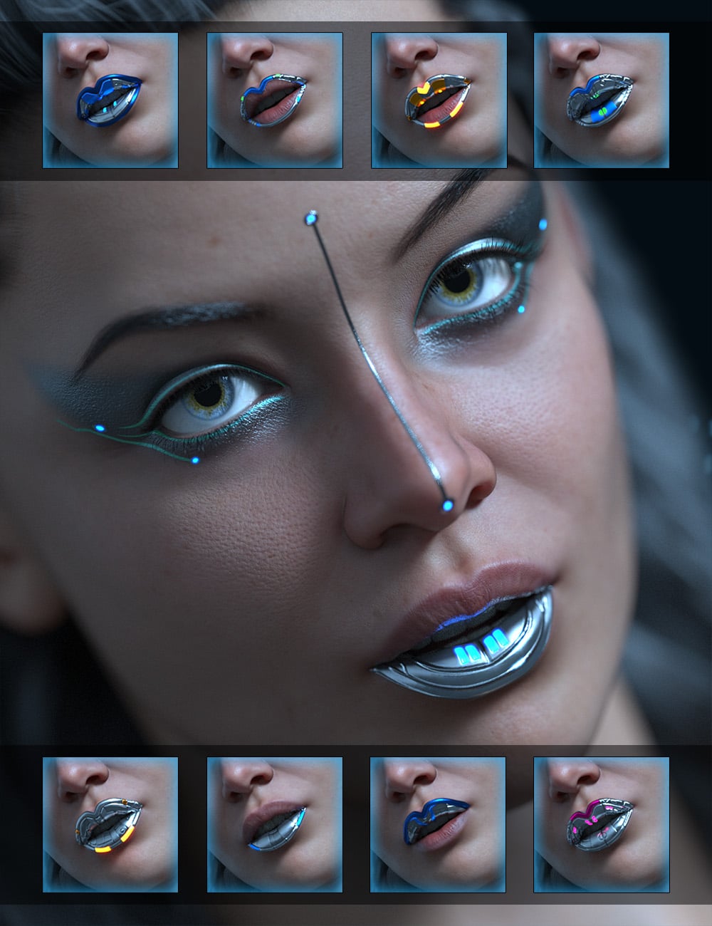 Sci-Fi Pout for Genesis 9 by: ForbiddenWhispers, 3D Models by Daz 3D