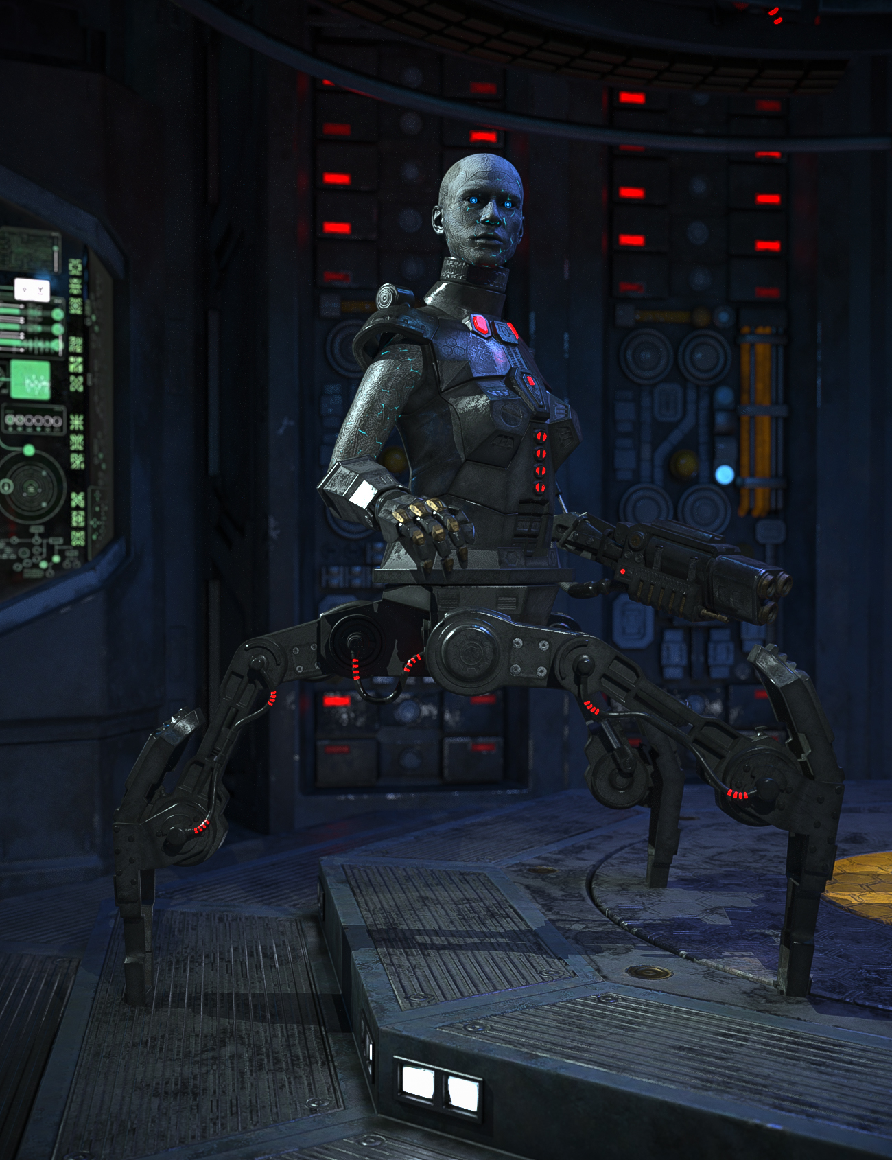 SE Cyborg | Daz 3D