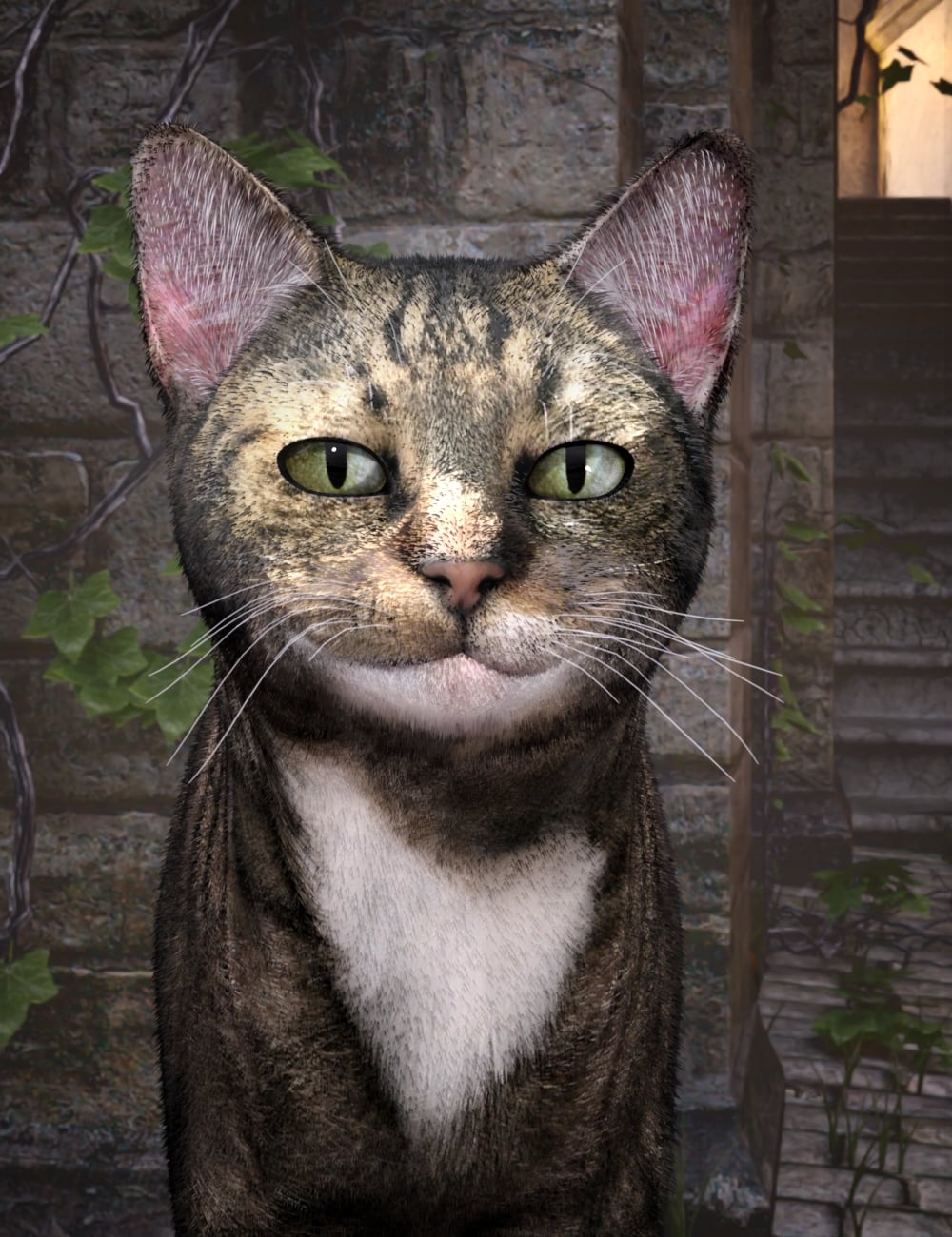 T3d Meow Xpress 2 for Daz House Cat by: Tempesta3d, 3D Models by Daz 3D