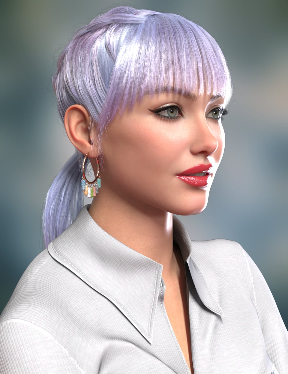 Pollyanna Hair Expansion by: Propschick, 3D Models by Daz 3D