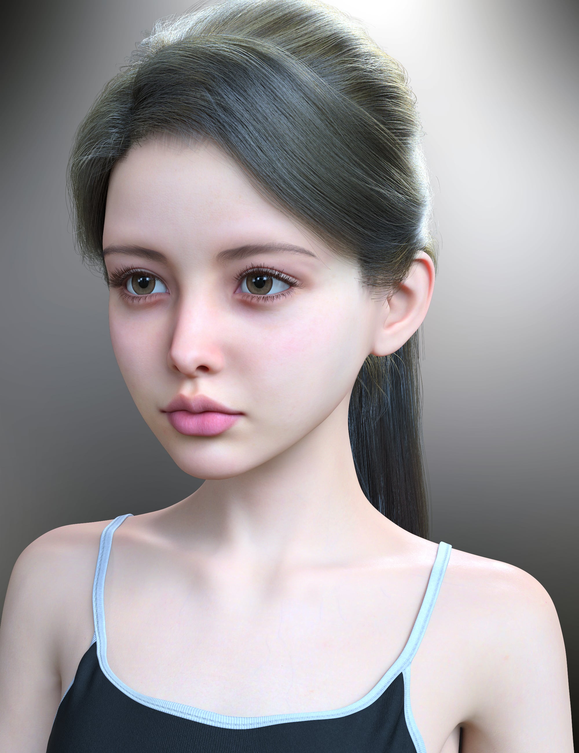 Vo Thea Young HD for Genesis 9 by: VOOTW, 3D Models by Daz 3D