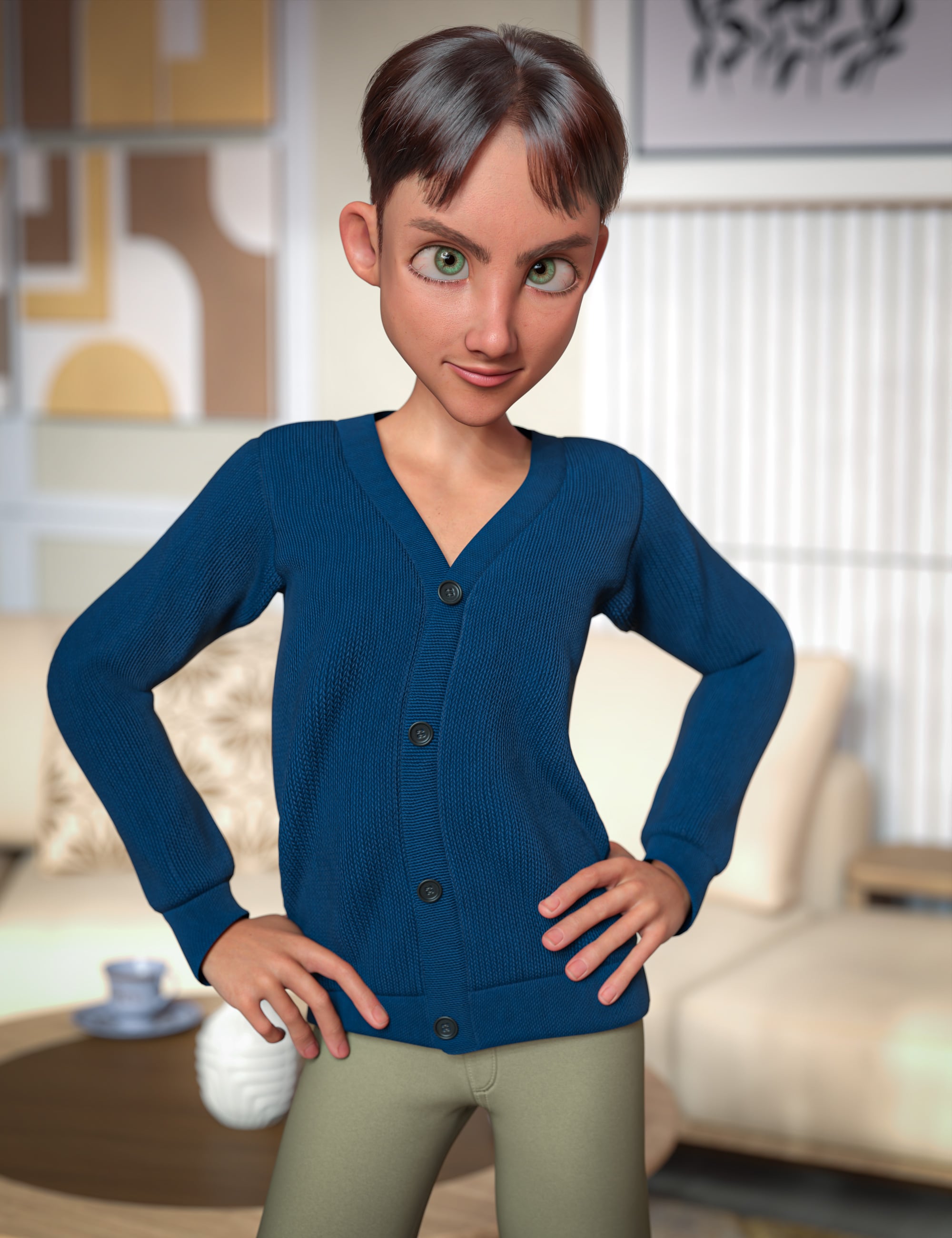 Ethan for Genesis 9 by: , 3D Models by Daz 3D