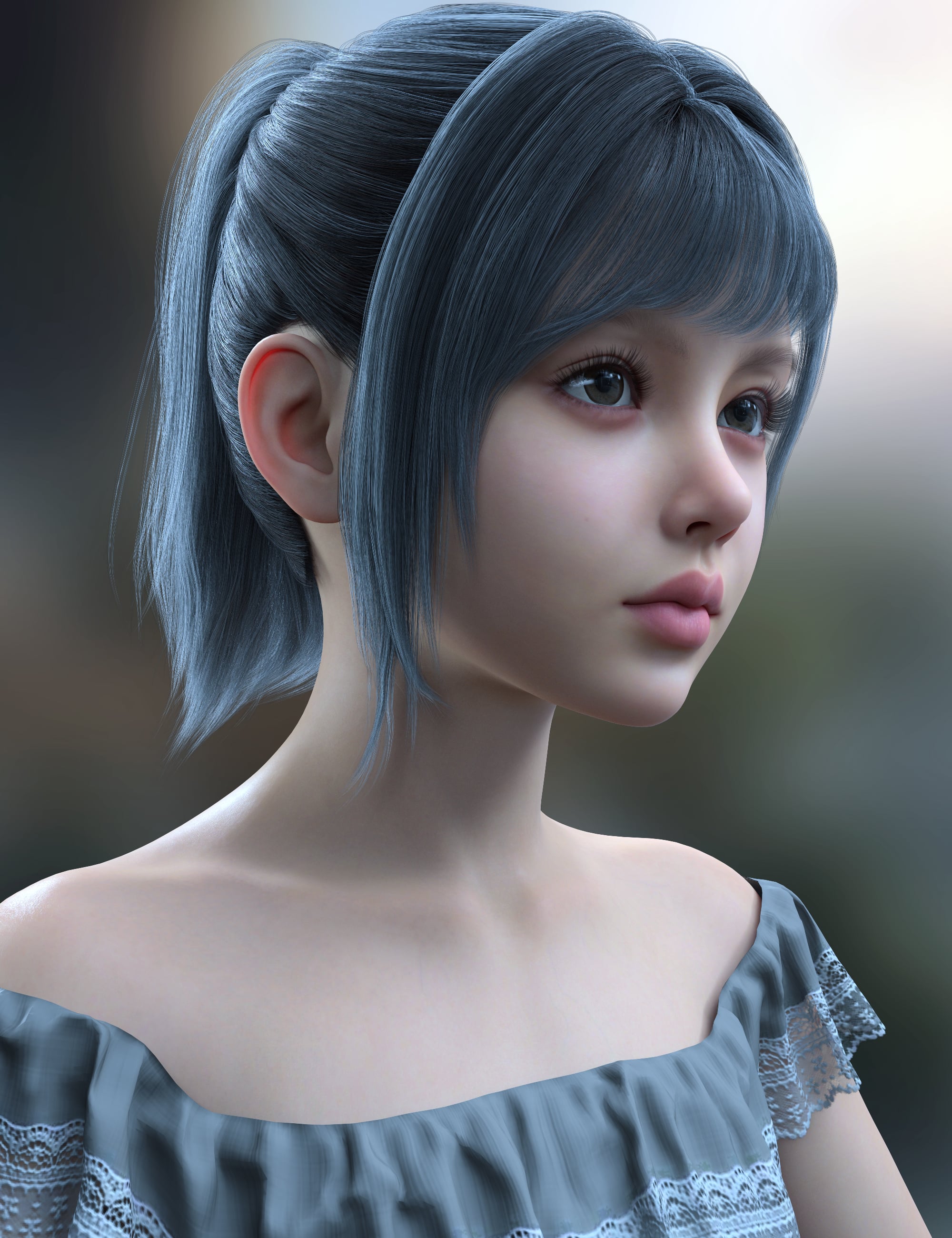 Vo Ryn Young HD for Genesis 9 by: VOOTW, 3D Models by Daz 3D
