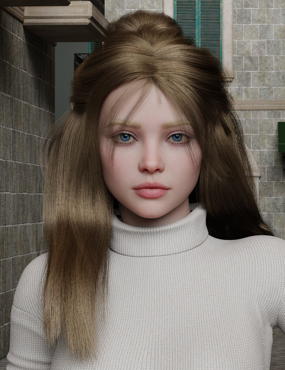 MGAB Elisie HD for Genesis 9 by: MarcosGAB, 3D Models by Daz 3D