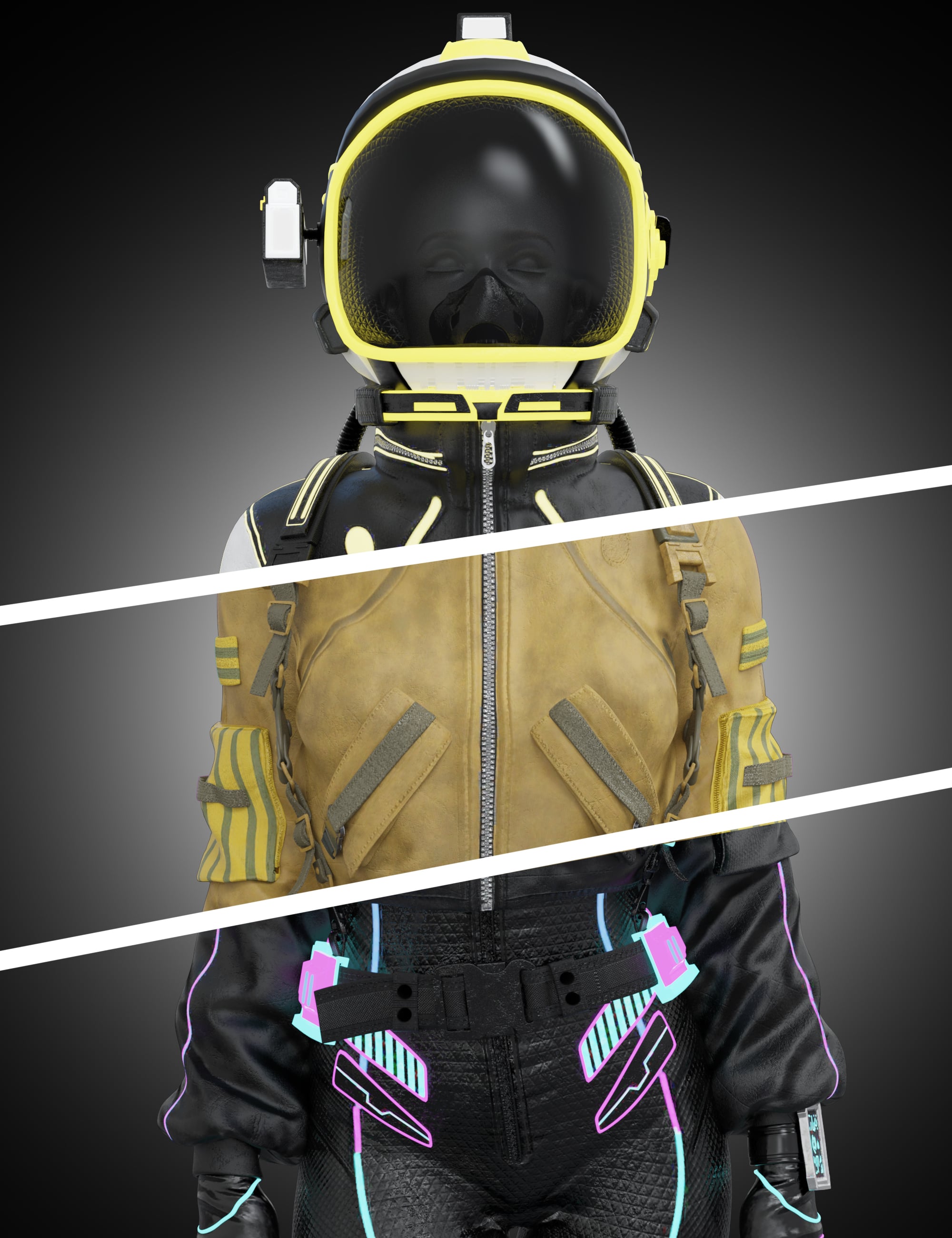 AH Princess Series Star Explorer Outfit Texture Add-on by: Aesthetic House, 3D Models by Daz 3D