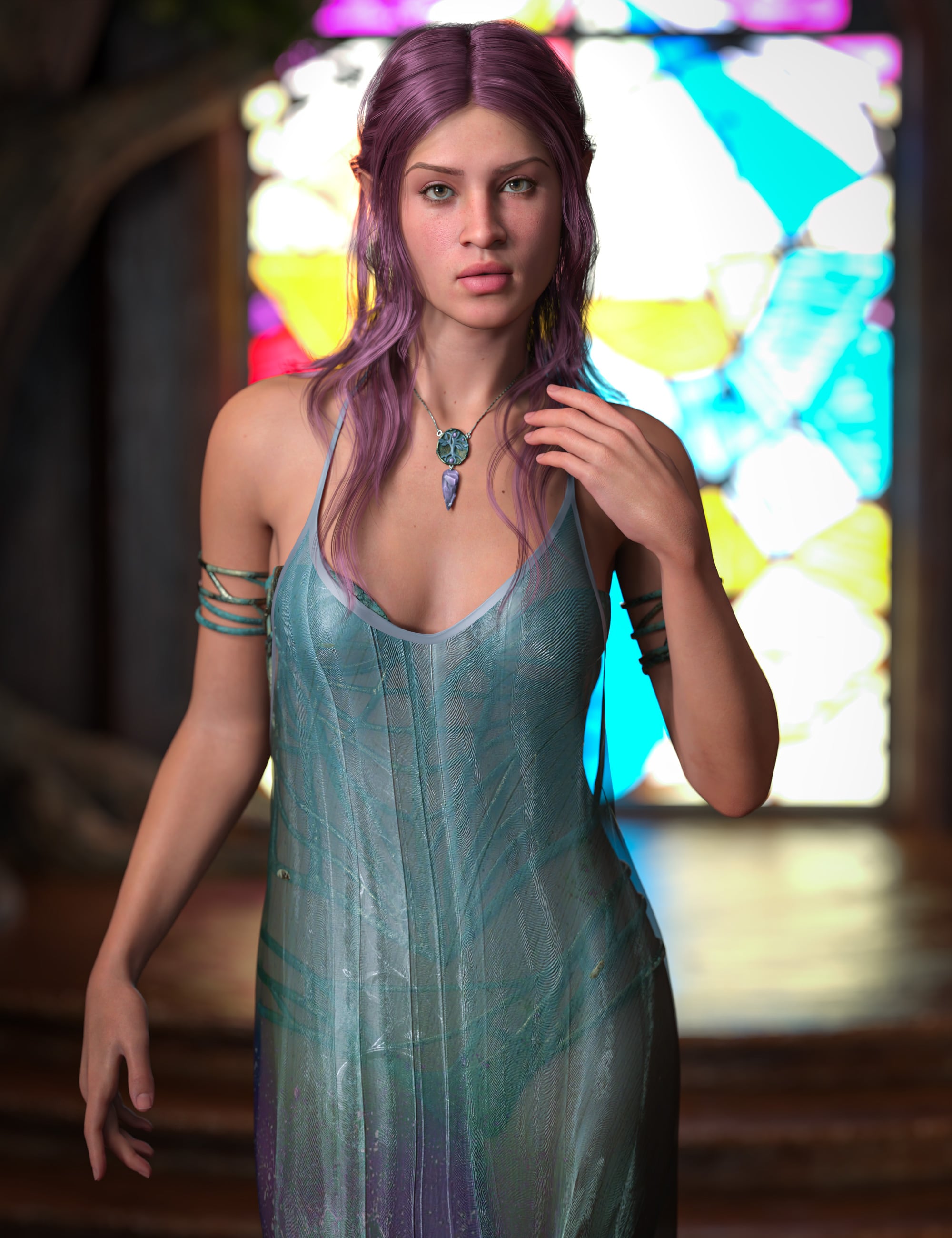 Serena for Genesis 9 by: , 3D Models by Daz 3D