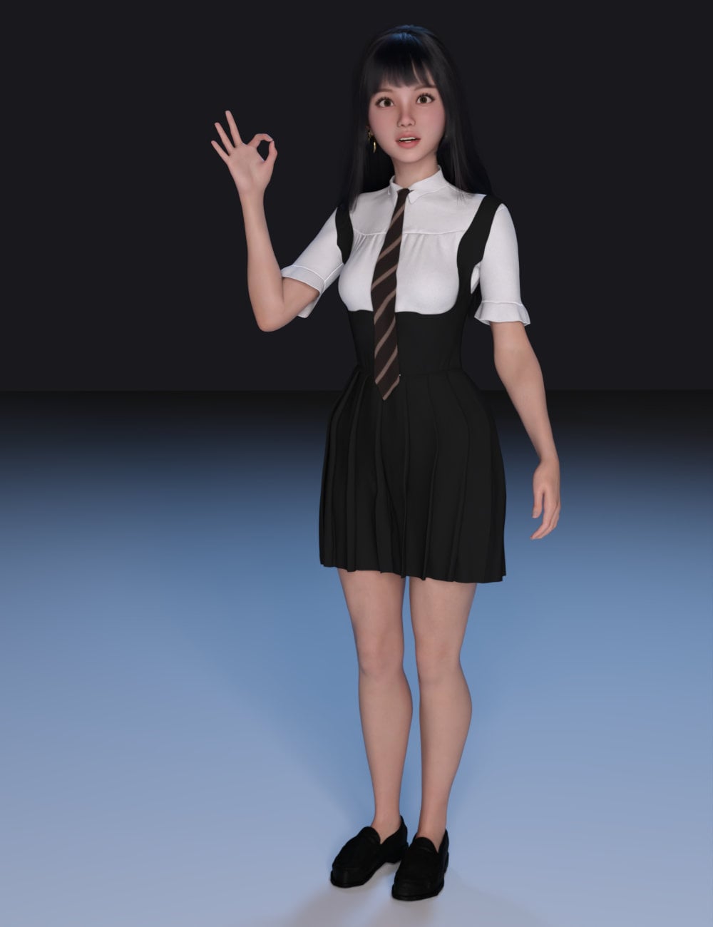 FG dForce Modern Japanese Style for Genesis 9 by: IronmanFugazi1968, 3D Models by Daz 3D