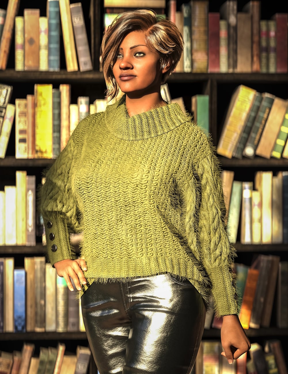 Gracie for Genesis 9 by: , 3D Models by Daz 3D