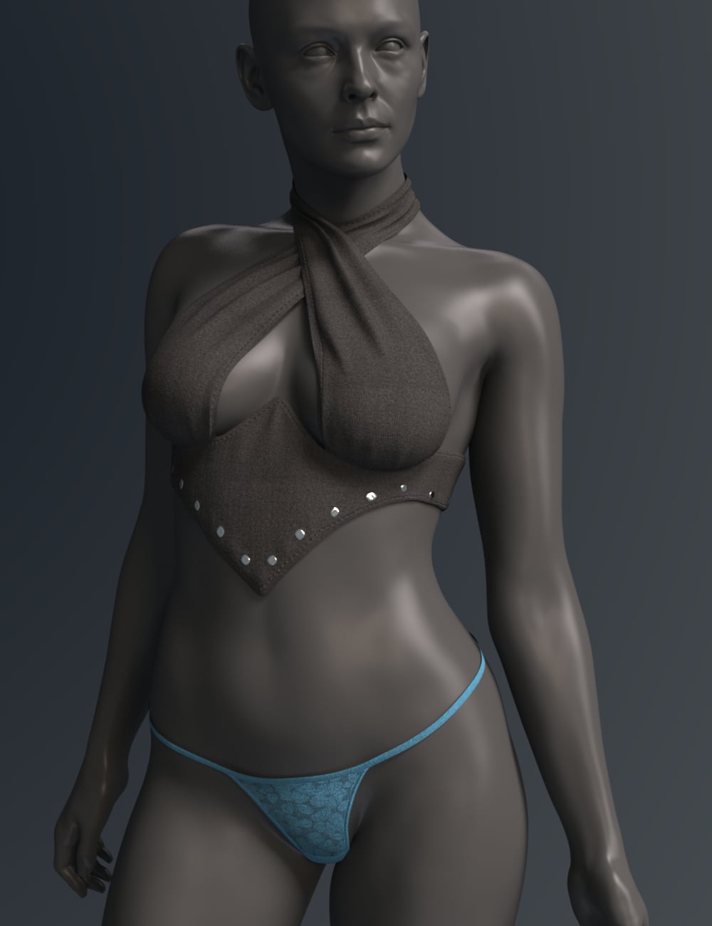 SPR Minimalist Cross Bodysuit for Genesis 9 by: Sprite, 3D Models by Daz 3D