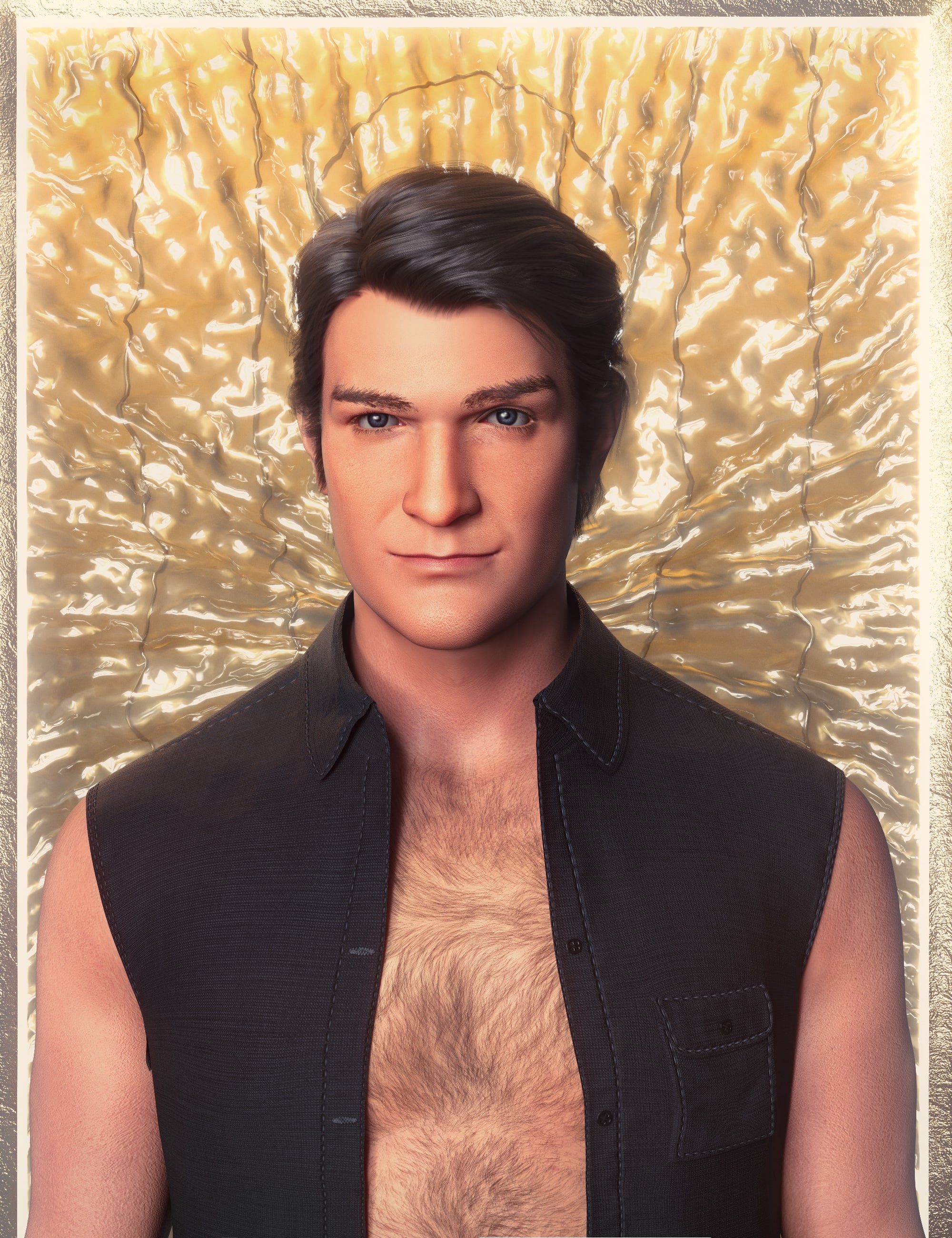 JP Caleb HD with dForce Body Hair for Genesis 9 by: Jepe, 3D Models by Daz 3D