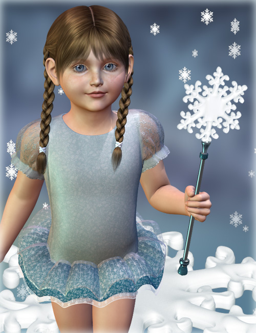 Snowflake for K4 by: Mada, 3D Models by Daz 3D