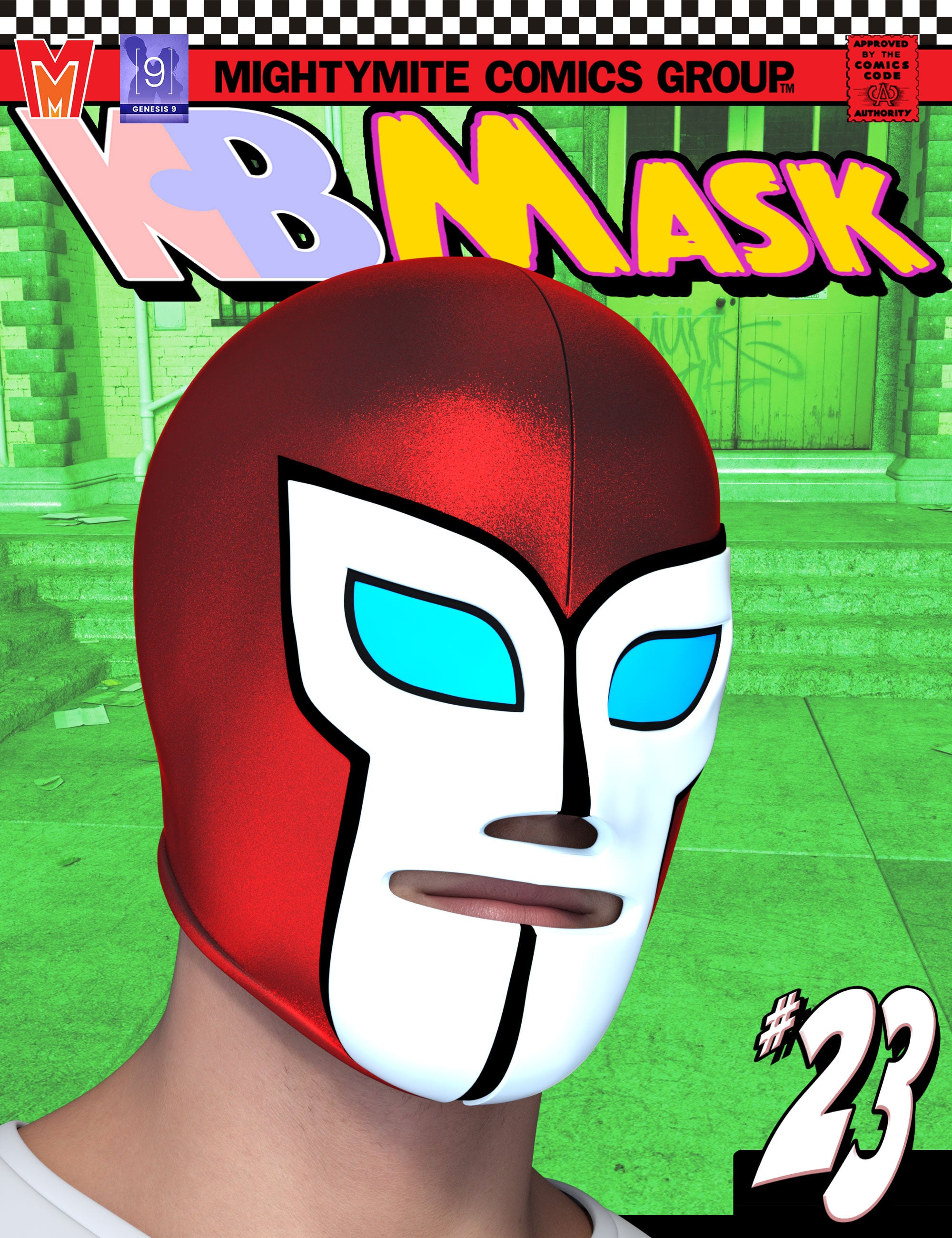 Mask 023 MMKBGenesis 9 | Daz 3D