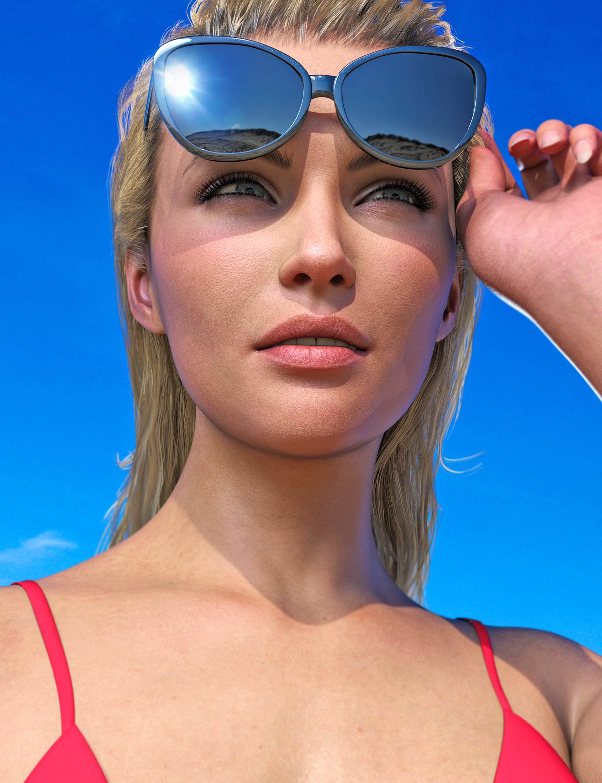 Z Heat Expressions for Genesis 9 by: Zeddicuss, 3D Models by Daz 3D