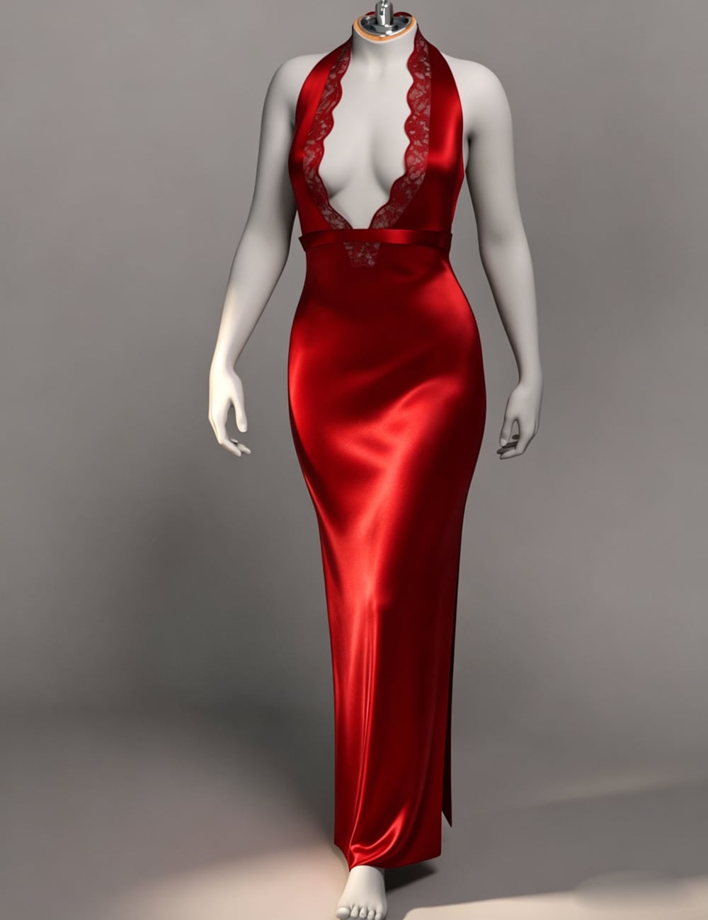 dForce EG Dress 02 for Genesis 9 by: Ergou, 3D Models by Daz 3D