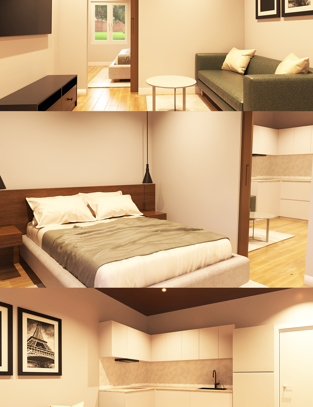 Tiny Flat by: Tesla3dCorp, 3D Models by Daz 3D