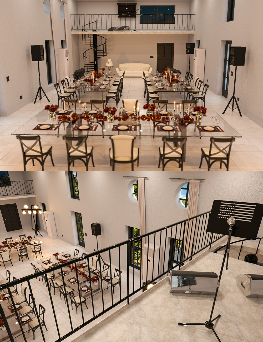 Wedding Hall by: bituka3d, 3D Models by Daz 3D