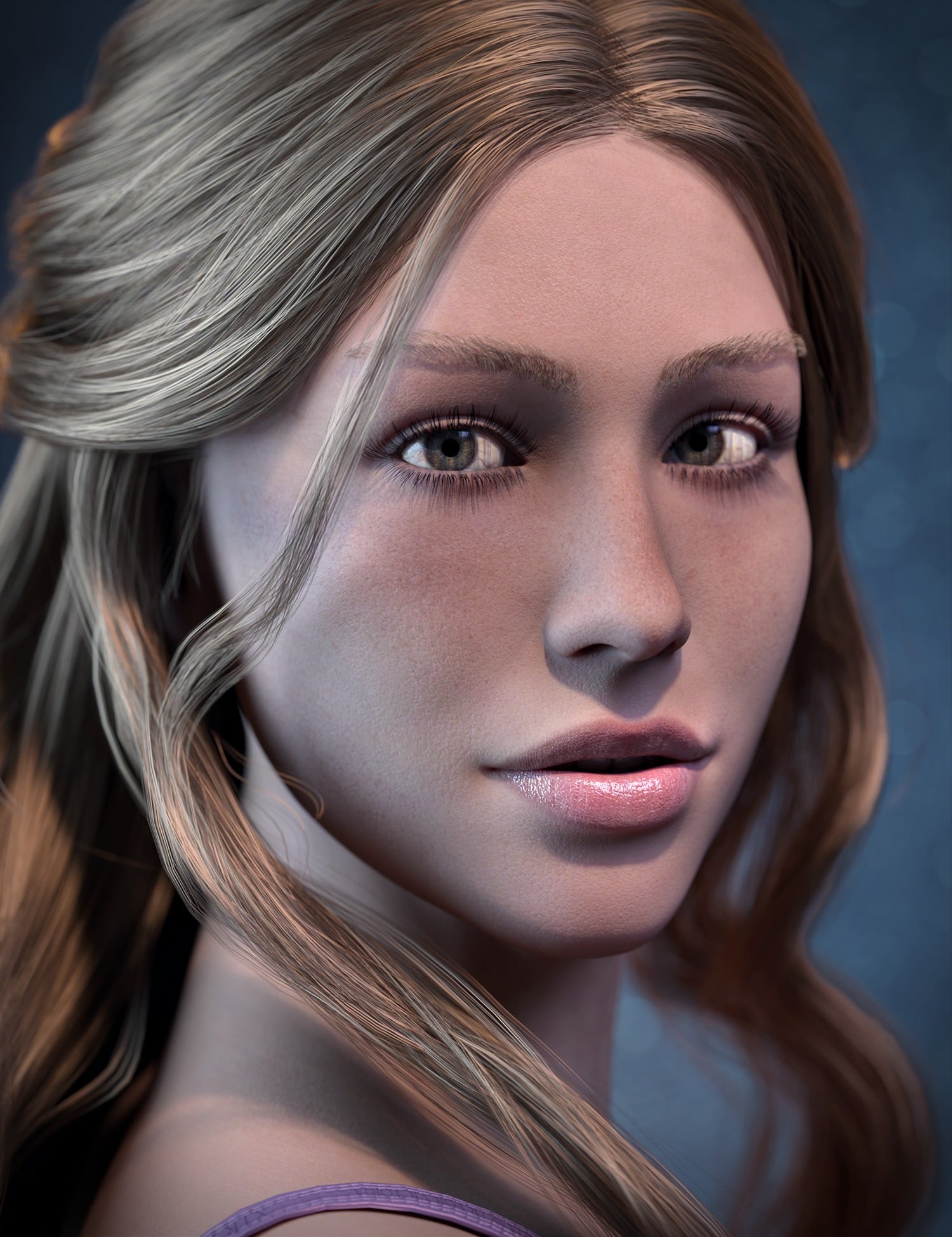 LY Renley Shaw HD for Genesis 9 Feminine by: Lyoness, 3D Models by Daz 3D
