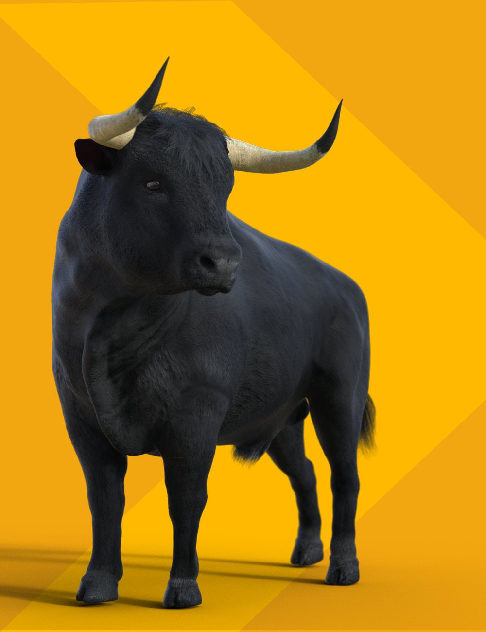 Bull for Daz Horse 3 by: Design Anvil, 3D Models by Daz 3D