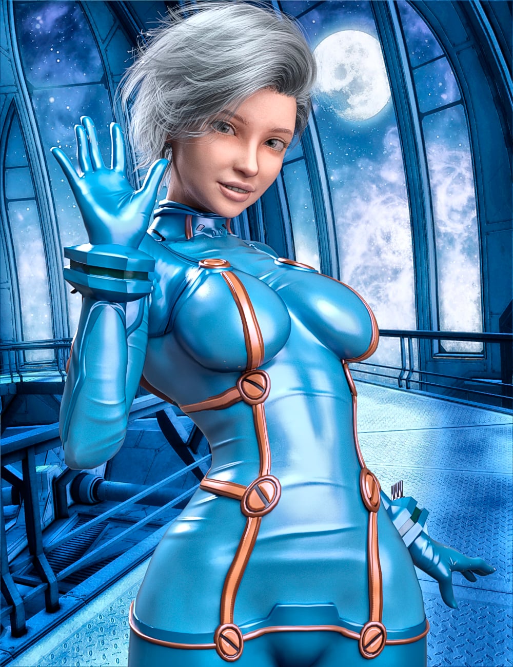 PN Keli for Genesis 9 by: Pendragon, 3D Models by Daz 3D