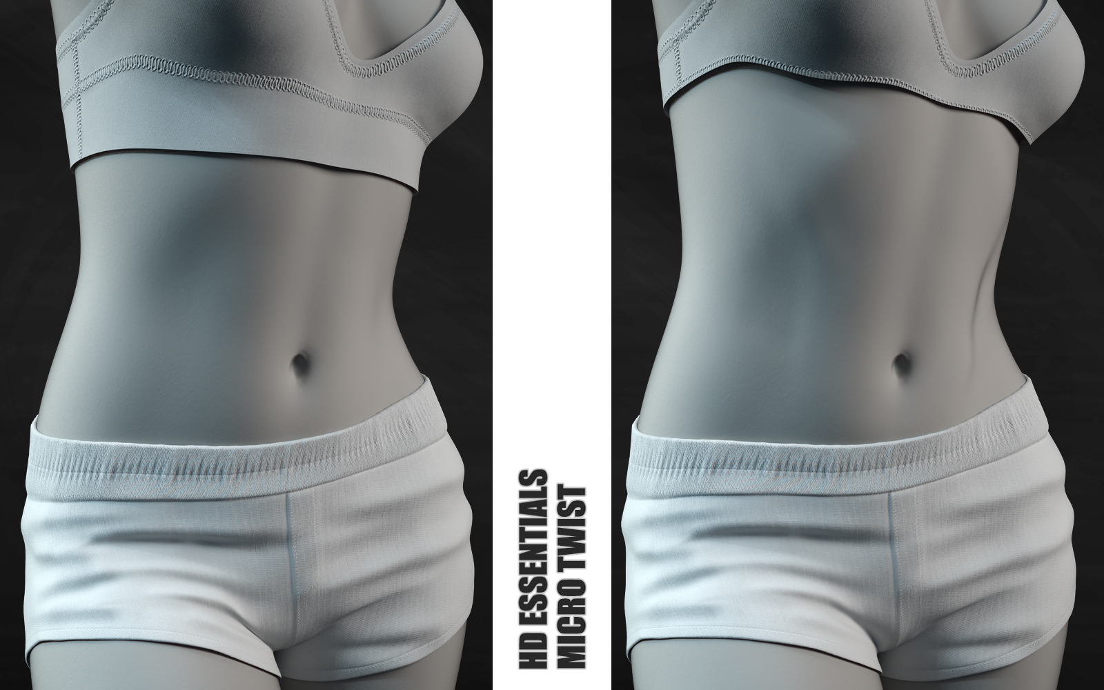 HD Essentials Micro Twist for Genesis 9 | Daz 3D