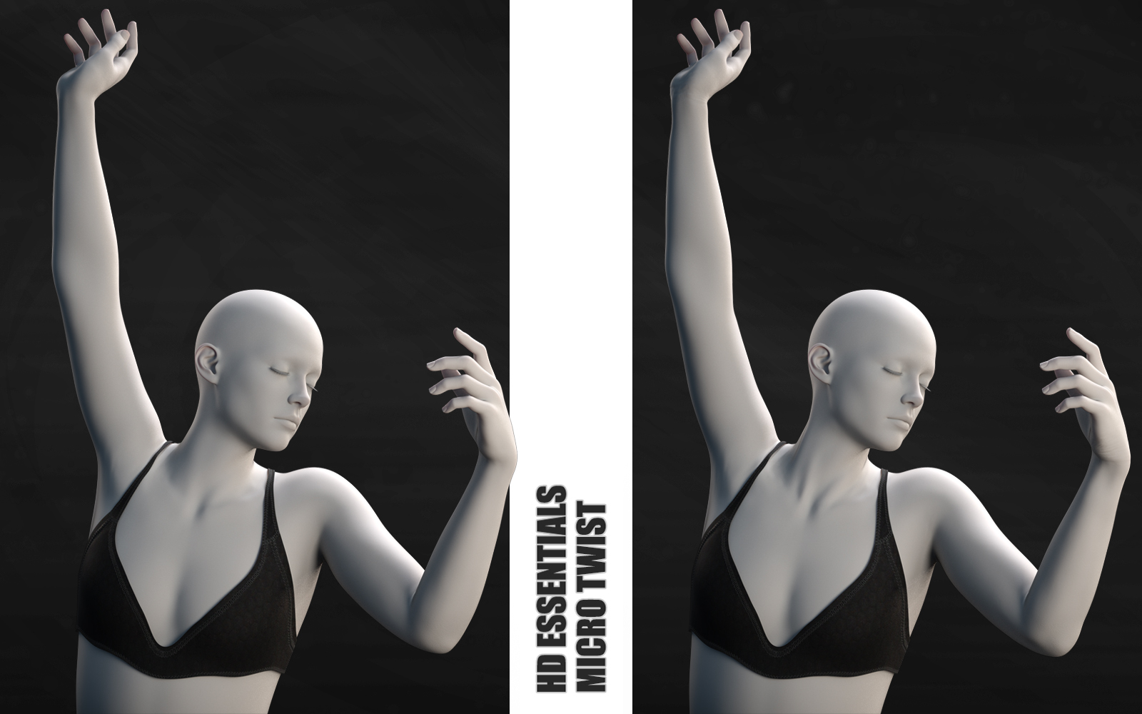 HD Essentials Micro Twist for Genesis 9 | Daz 3D