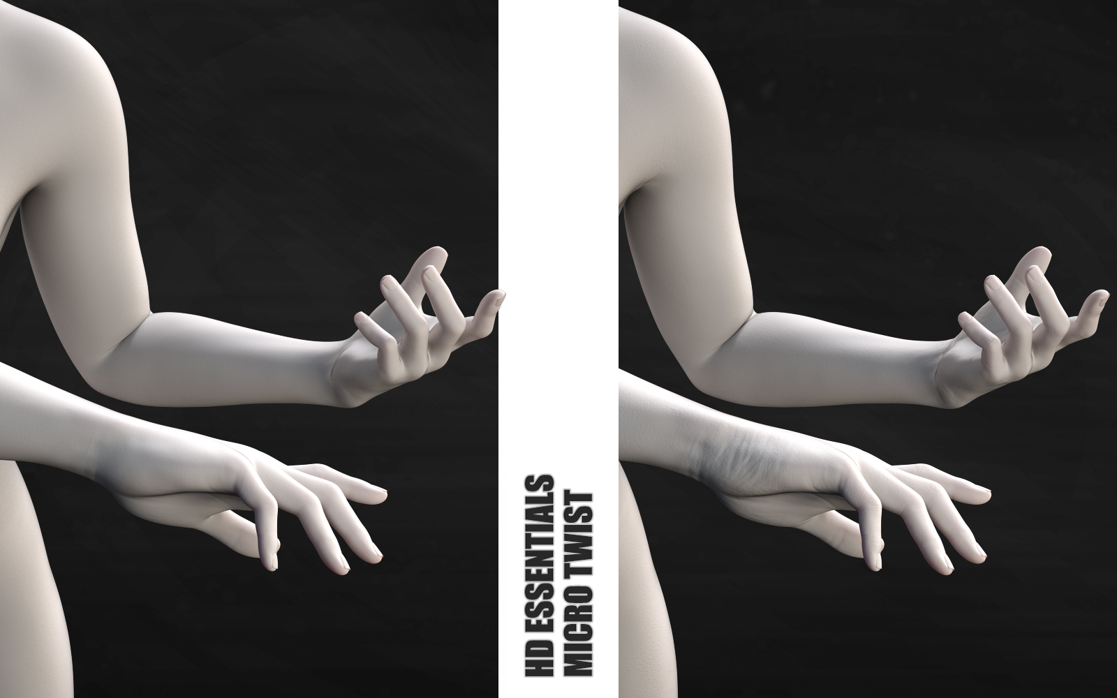 HD Essentials Micro Twist for Genesis 9 | Daz 3D