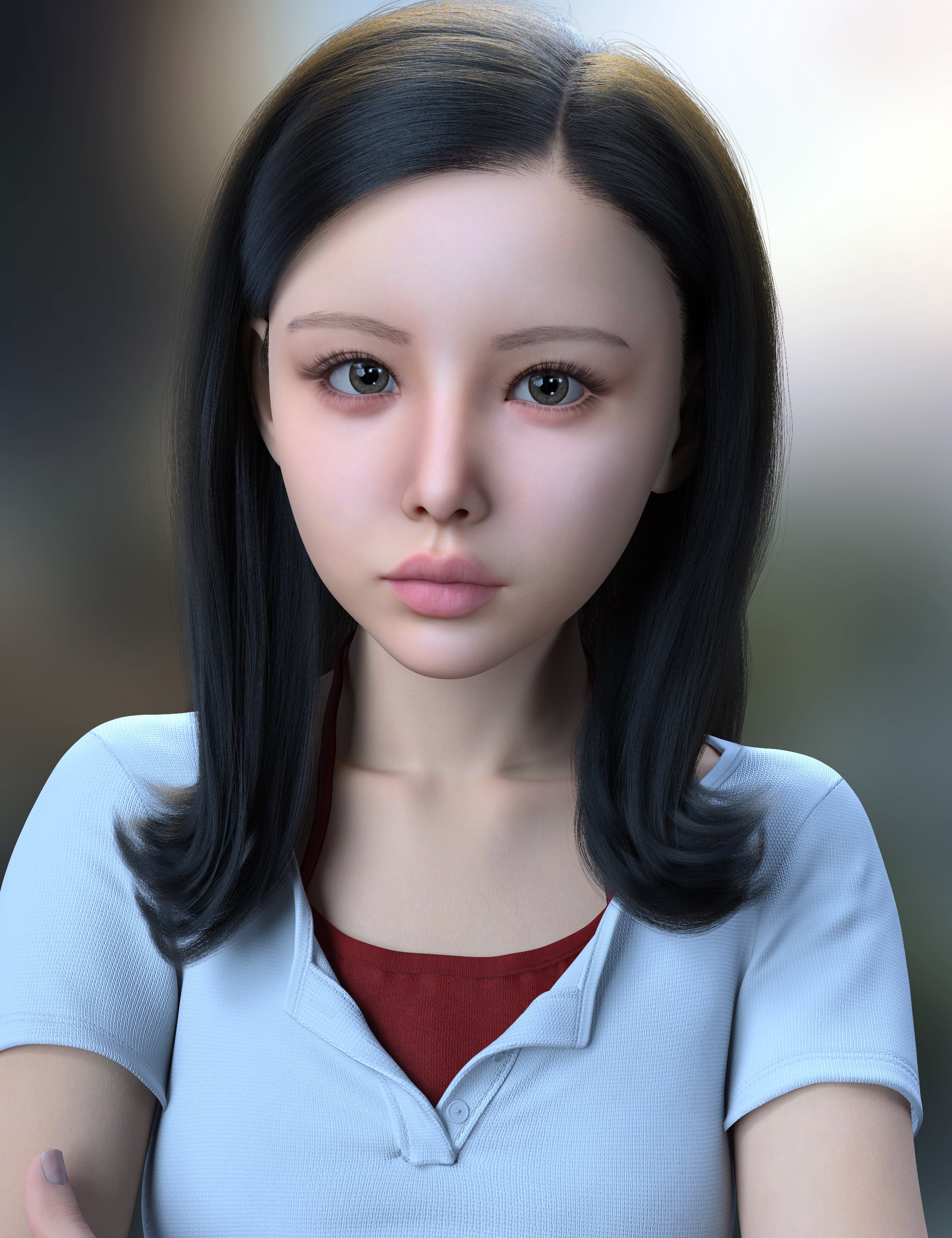 Vo Jade Young HD for Genesis 9 by: VOOTW, 3D Models by Daz 3D