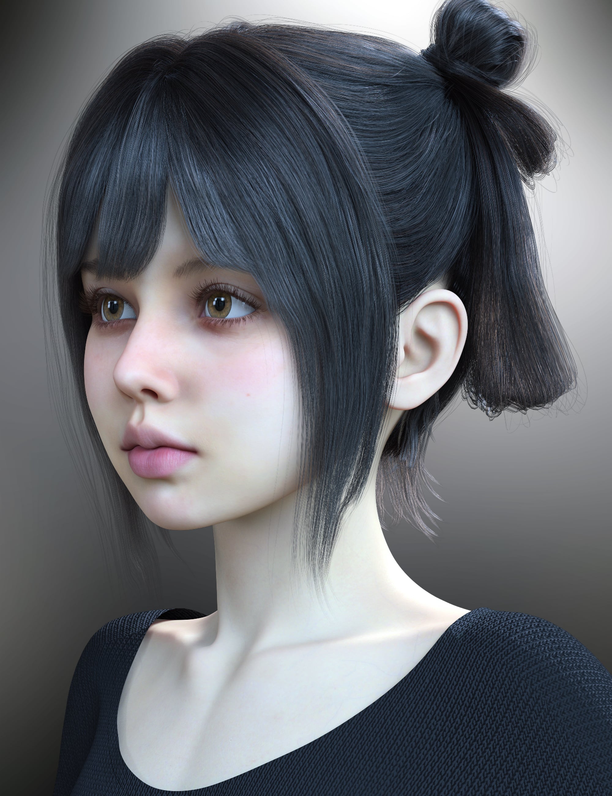 Vo Nyla Young HD for Genesis 9 by: VOOTW, 3D Models by Daz 3D
